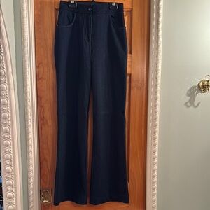 Diane Von Furstenberg Black Flare Jeans